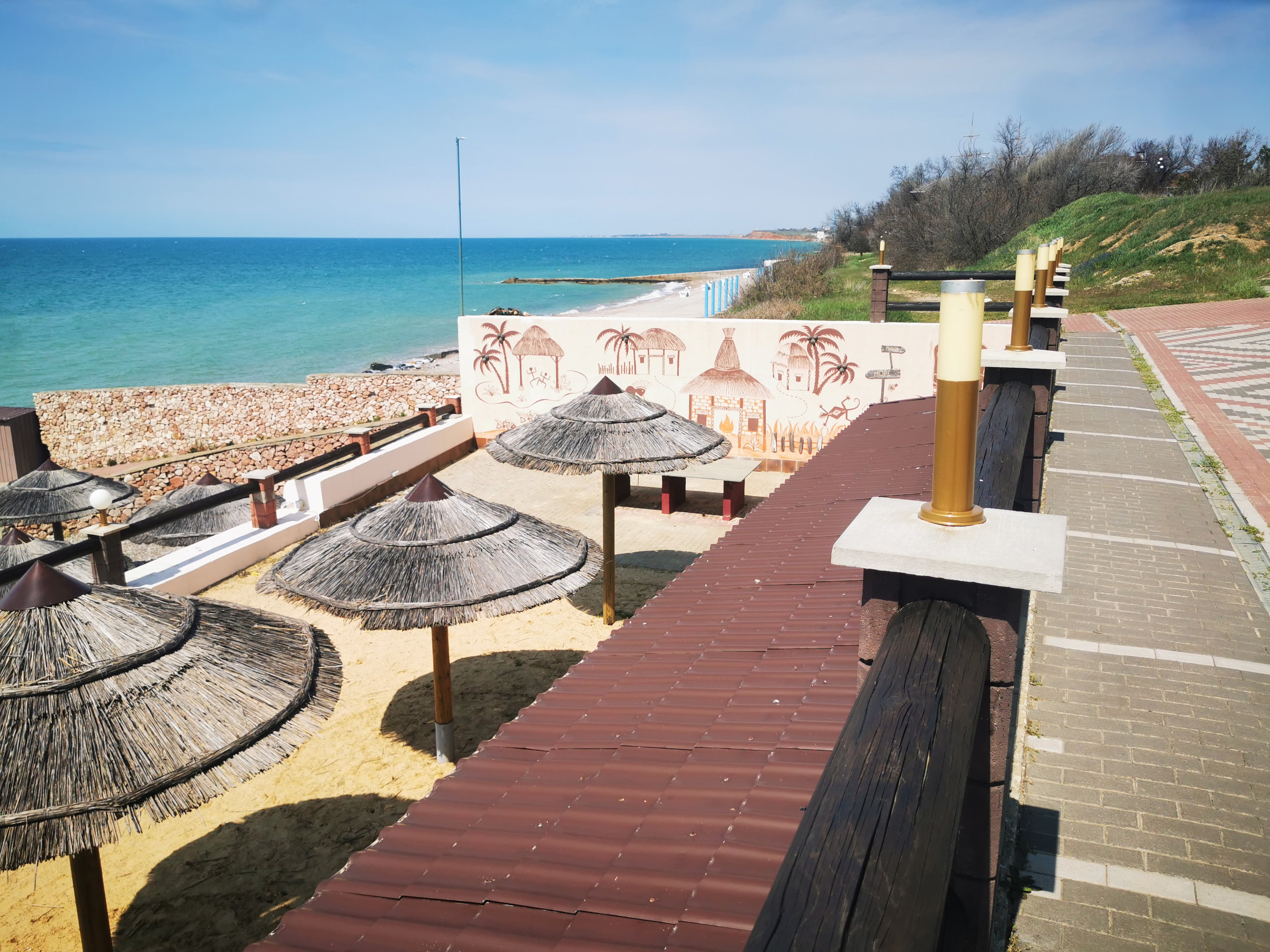 песчаное крым набережная мар ле мар